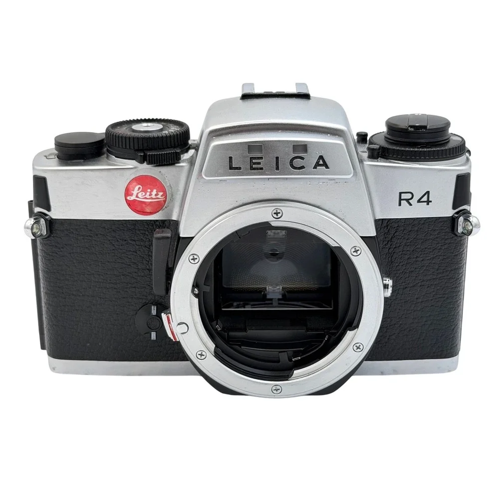 Leica R4 35mm SLR Film Camera Body Silver Leitz Tested Body Only 1618242